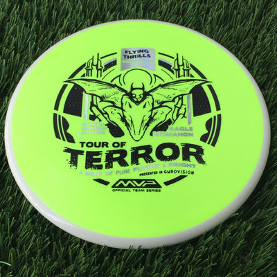 Axiom Fission Pyro with Flying Thrills in Bolder, CO presented by Gyrovision & Eagle McMahon - 2024 Halloween Tour of Terror Stamp - 176g Neon Yellow