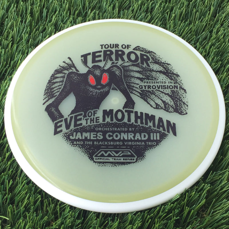 MVP Eclipse Glow 2.0 Detour with Eve of the Mothman - James Conrad and the Blacksburg Virginia Trio - MVP Halloween 2024 Tour of Terror Stamp - 176g - Translucent Glow