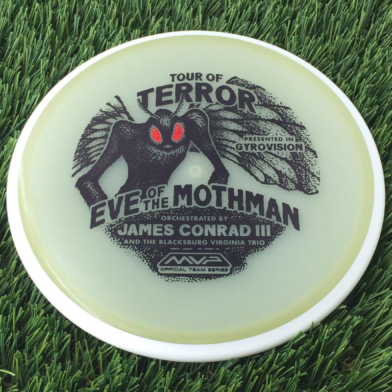 MVP Eclipse Glow 2.0 Detour with Eve of the Mothman - James Conrad and the Blacksburg Virginia Trio - MVP Halloween 2024 Tour of Terror Stamp - 176g - Translucent Glow