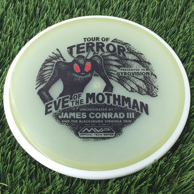 MVP Eclipse Glow 2.0 Detour with Eve of the Mothman - James Conrad and the Blacksburg Virginia Trio - MVP Halloween 2024 Tour of Terror Stamp - 176g - Translucent Glow