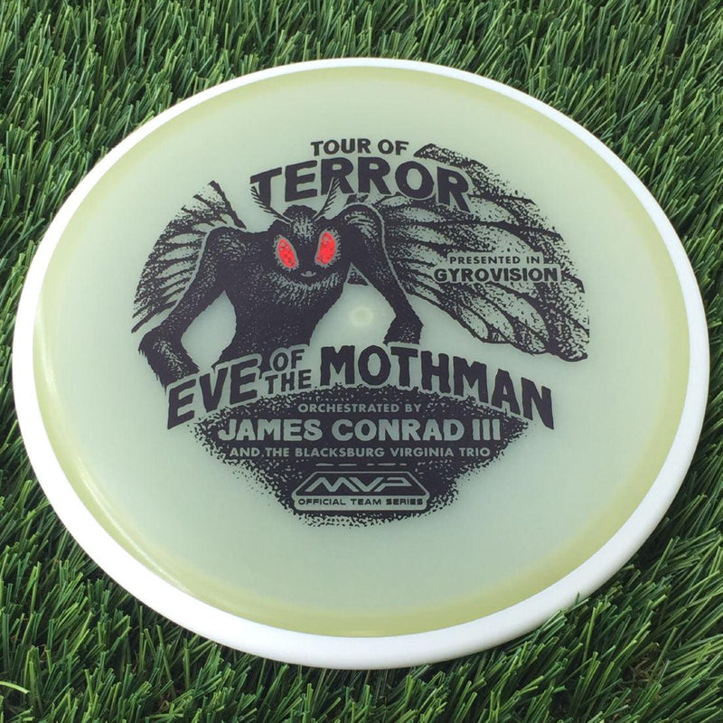 MVP Eclipse Glow 2.0 Detour with Eve of the Mothman - James Conrad and the Blacksburg Virginia Trio - MVP Halloween 2024 Tour of Terror Stamp - 176g - Translucent Glow