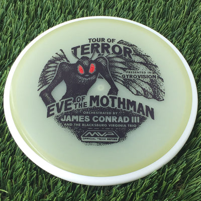 MVP Eclipse Glow 2.0 Detour with Eve of the Mothman - James Conrad and the Blacksburg Virginia Trio - MVP Halloween 2024 Tour of Terror Stamp - 176g - Translucent Glow