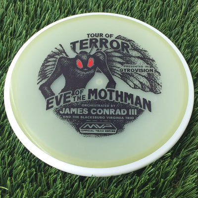 MVP Eclipse Glow 2.0 Detour with Eve of the Mothman - James Conrad and the Blacksburg Virginia Trio - MVP Halloween 2024 Tour of Terror Stamp - 176g - Translucent Glow