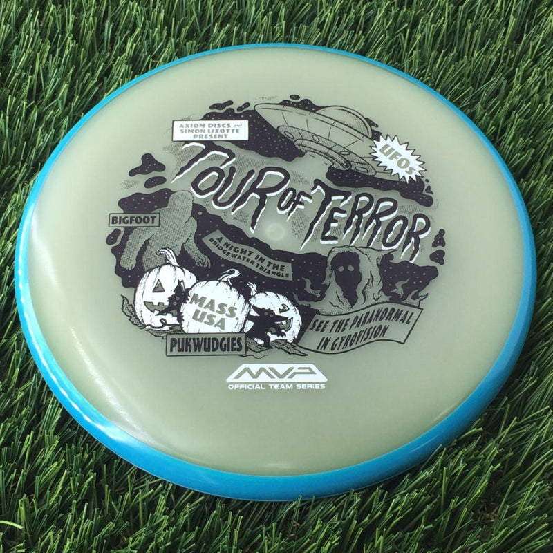 Axiom Eclipse Glow 2.0 Pixel with A Night in the Bridgewater Triangle - Axiom Discs & Simon Lizotte Present the 2024 MVP Halloween Tour of Terror Stamp - 173g - Translucent Glow