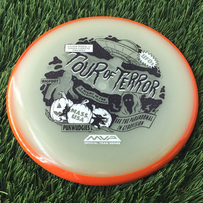 Axiom Eclipse Glow 2.0 Pixel with A Night in the Bridgewater Triangle - Axiom Discs & Simon Lizotte Present the 2024 MVP Halloween Tour of Terror Stamp - 170g - Translucent Glow