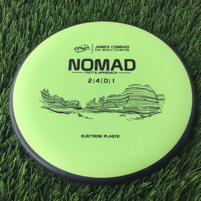 MVP Electron Medium Nomad with James Conrad Lineup Stamp - 166g Lime Green