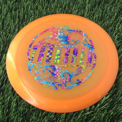 Discraft Elite Z Glo Thrasher with 2023 Ledgestone Edition - Wave 2 Stamp - 174g - Translucent Orange