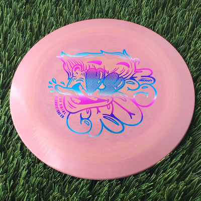 Discraft ESP Swirl Crush with 2023 Ledgestone Edition - Wave 2 Stamp - 174g Pale Pink