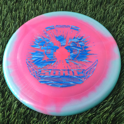 Innova Champion Glow Halo Sonic with Garrett Gurthie Tour Series 2023 Stamp - 175g Pink