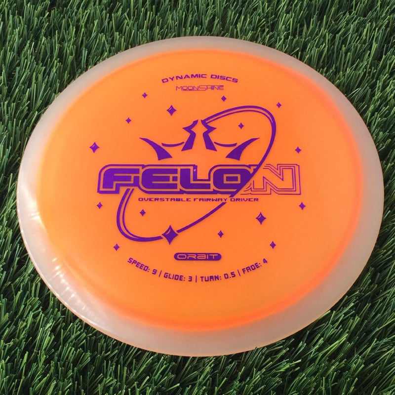 Dynamic Discs Lucid Moonshine Orbit Felon - 173g Orange