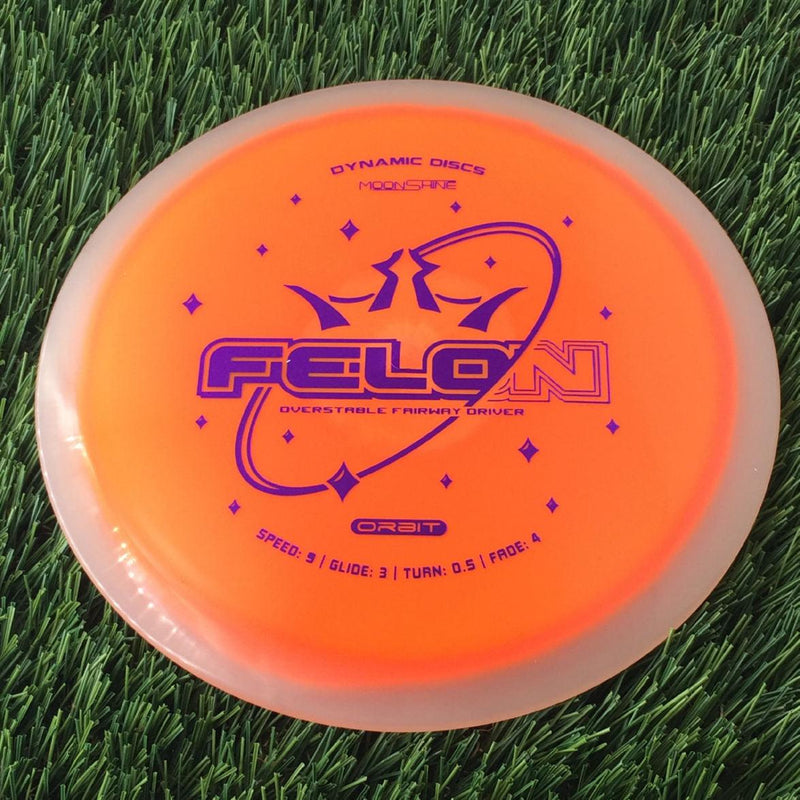 Dynamic Discs Lucid Moonshine Orbit Felon - 173g Orange