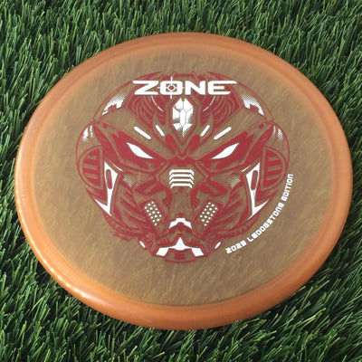 Discraft Elite Z Color Shift Zone with 2023 Ledgestone Edition - Wave 3 Stamp - 174g - Translucent Orange