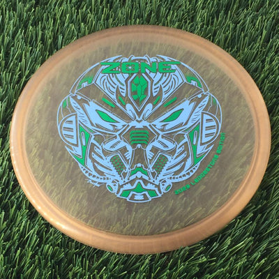 Discraft Elite Z Color Shift Zone with 2023 Ledgestone Edition - Wave 3 Stamp - 174g - Translucent Orange