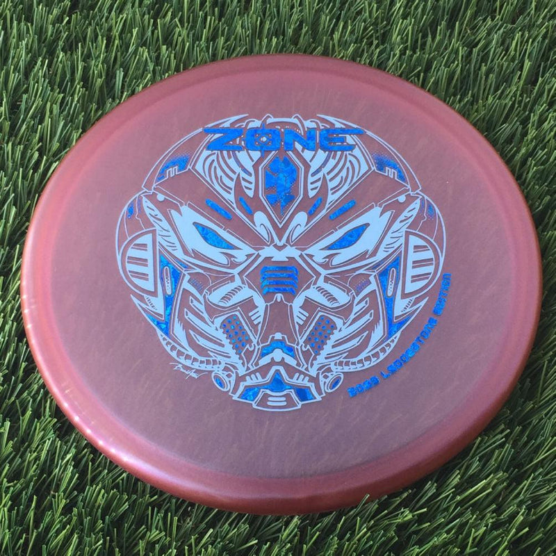 Discraft Elite Z Color Shift Zone with 2023 Ledgestone Edition - Wave 3 Stamp - 174g - Translucent Dark Purple