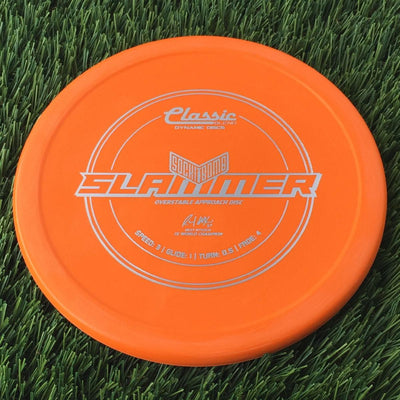 Dynamic Discs Classic Blend SockiBomb Slammer with Sockibomb Ricky Wysocki Signature 2x World Champion Stamp - 174g Orange