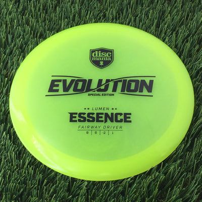 Discmania Evolution Color Lumen Essence with Special Edition Stamp - 172g - Translucent Yellow