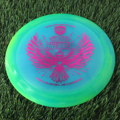 Discmania Horizon C-Line Color Glow Cloud Breaker with Gannon Buhr Signature Series 2024 Stamp - 173g - Translucent Green