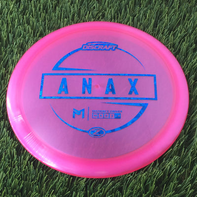 Discraft Elite Z Anax with PM Logo Stock Stamp Stamp - 169g - Translucent Pink