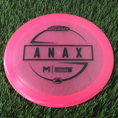 Discraft Elite Z Lite Anax with PM Logo Stock Stamp Stamp - 163g - Translucent Pink