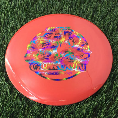 Innova Star Gorgon with Burst Logo Stock Stamp - 175g Dark Orange