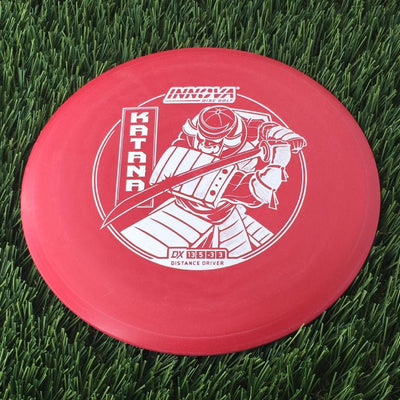 Innova DX Katana with Burst Logo Stock Stamp - 175g Red