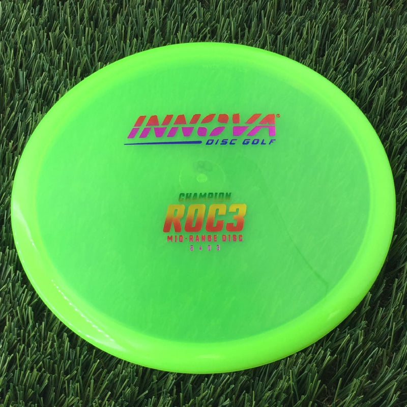 Innova Champion Roc3 - 180g - Translucent Neon Green