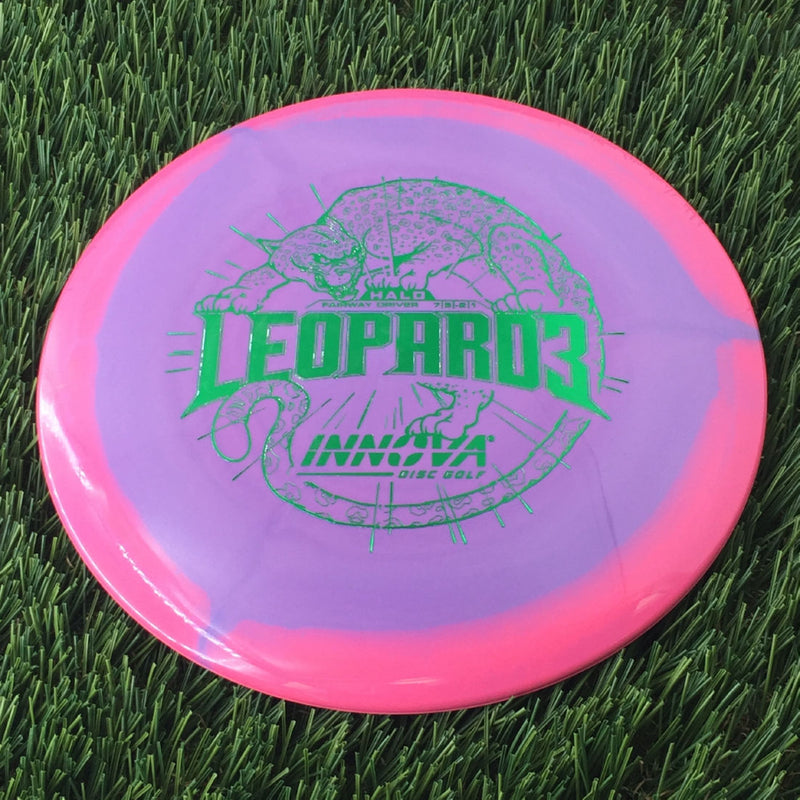 Innova Halo Star Leopard3 with Burst Logo Stock Stamp - 175g Pink