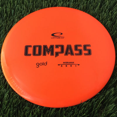 Latitude 64 Gold Line Compass - 171g Orange