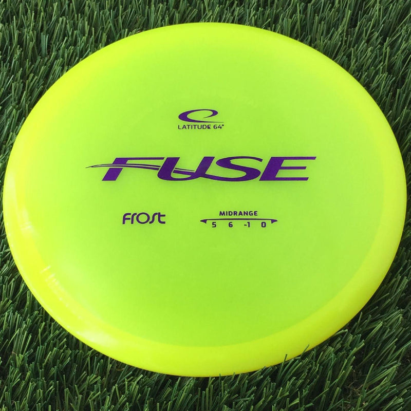 Latitude 64 Frost Line Fuse with Frost Stock Stamp - 177g - Translucent Yellow