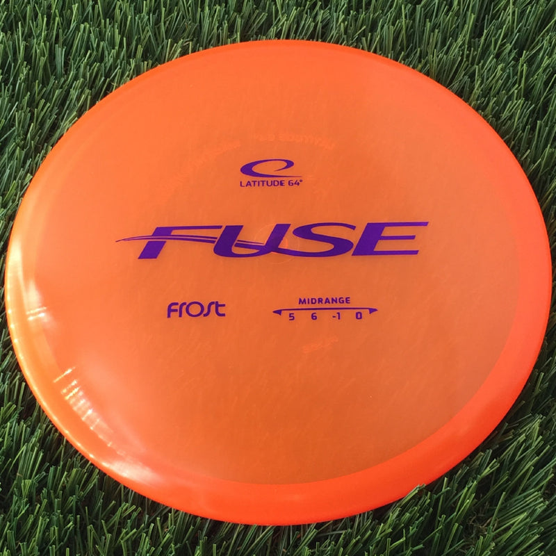 Latitude 64 Frost Line Fuse with Frost Stock Stamp - 177g - Translucent Orange