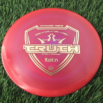 Dynamic Discs Fuzion Truth - 169g Off Red