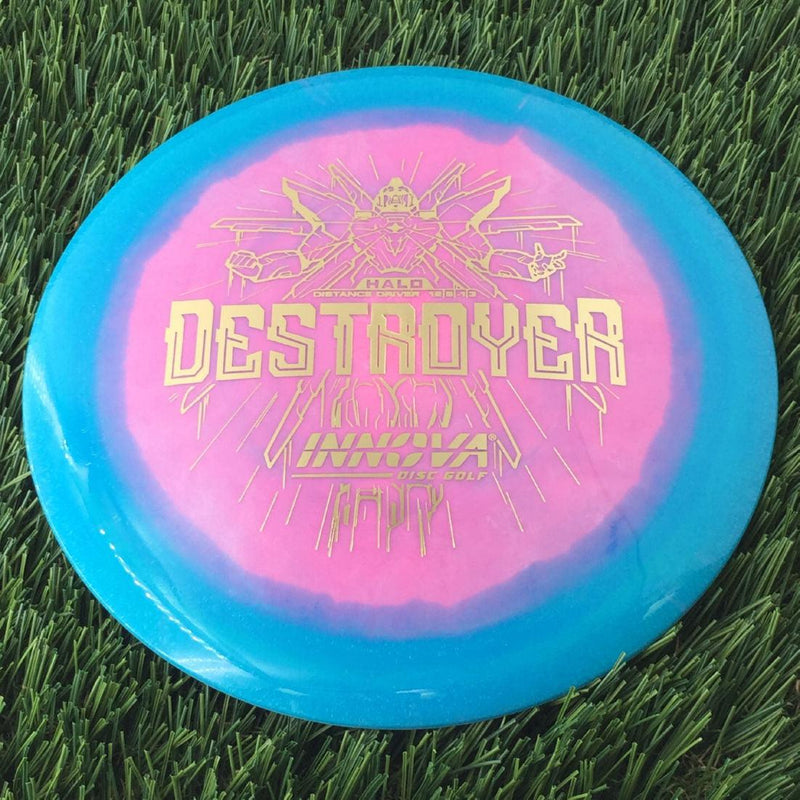 Innova Halo Star Destroyer with Burst Logo Stock Stamp - 167g Bluish Pink