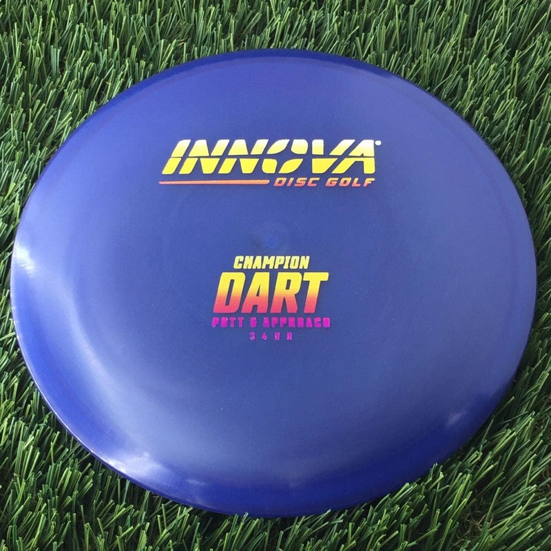 Innova Champion Dart with Burst Logo Stock Stamp - 175g - Translucent Purple