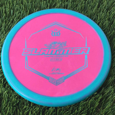 Dynamic Discs Classic Supreme SockiBomb Slammer with Sockibomb Ignite V3 - Ricky Wysocki 2x World Champion Stamp - 173g Turquoise Green