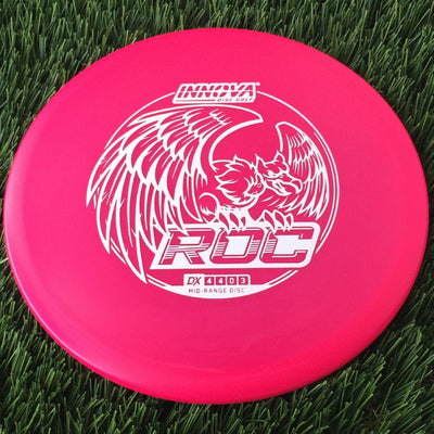 Innova DX Roc with Burst Logo Stock Stamp - 112g Pink