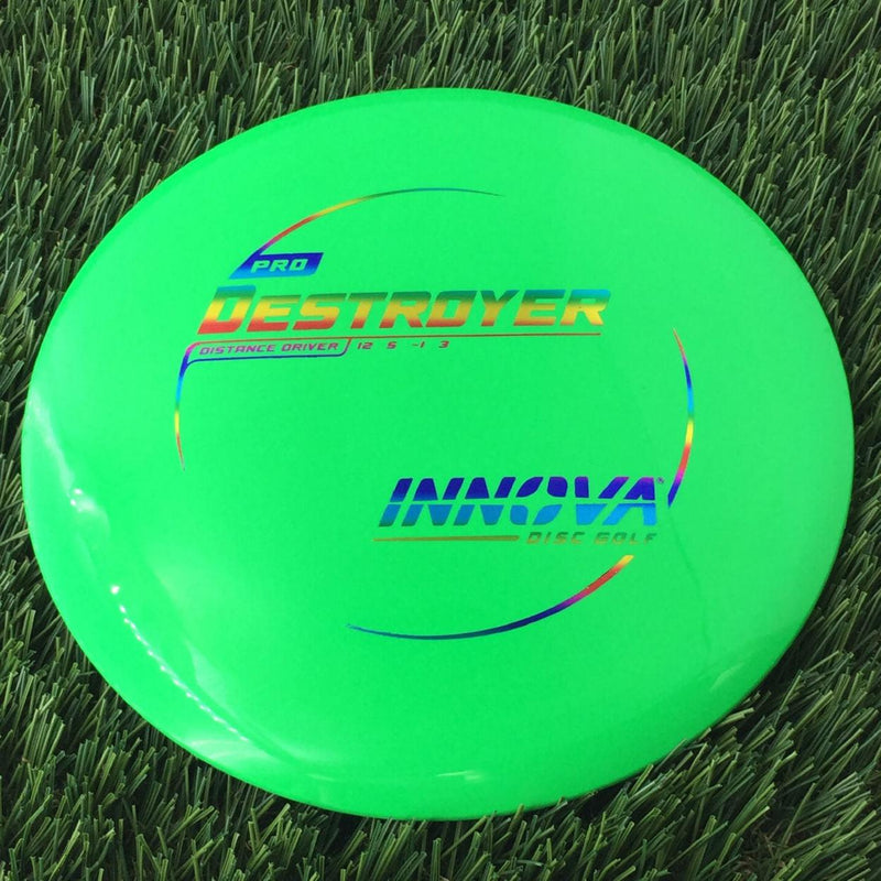 Innova Pro Destroyer with Burst Logo Stock Stamp - 175g Green