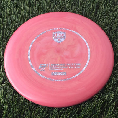 Discmania D-Line Swirl Flex 2 P1X with 10 Year Anniversary Heirloom Design Stamp - 173g Orangish Red