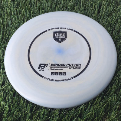 Discmania D-Line Swirl Flex 2 P1X with 10 Year Anniversary Heirloom Design Stamp - 173g Light Blue