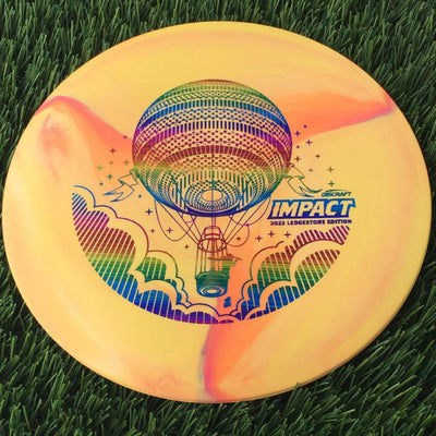 Discraft ESP Swirl Impact with 2023 Ledgestone Edition - Wave 1 Stamp - 180g Orange