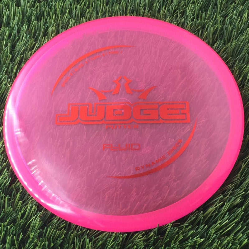 Dynamic Discs Fluid Judge - 173g - Translucent Pink