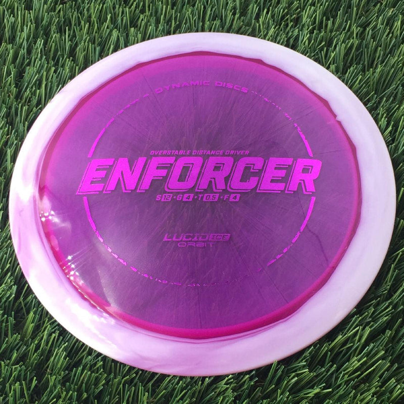 Dynamic Discs Lucid Ice Orbit Enforcer - 173g - Translucent Purple