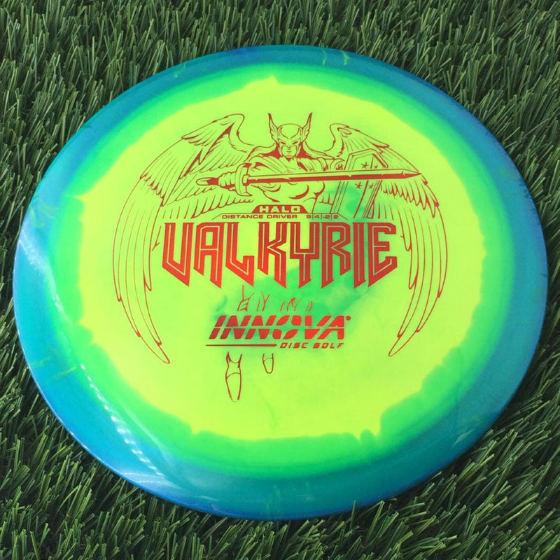 Innova Halo Star Valkyrie with Burst Logo Stock Stamp - 175g Light Green