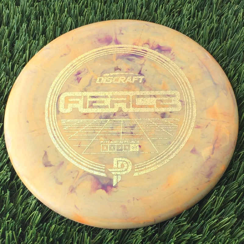 Discraft Swirl Fierce with PP Logo Stock Stamp Stamp - 174g Dark Orange