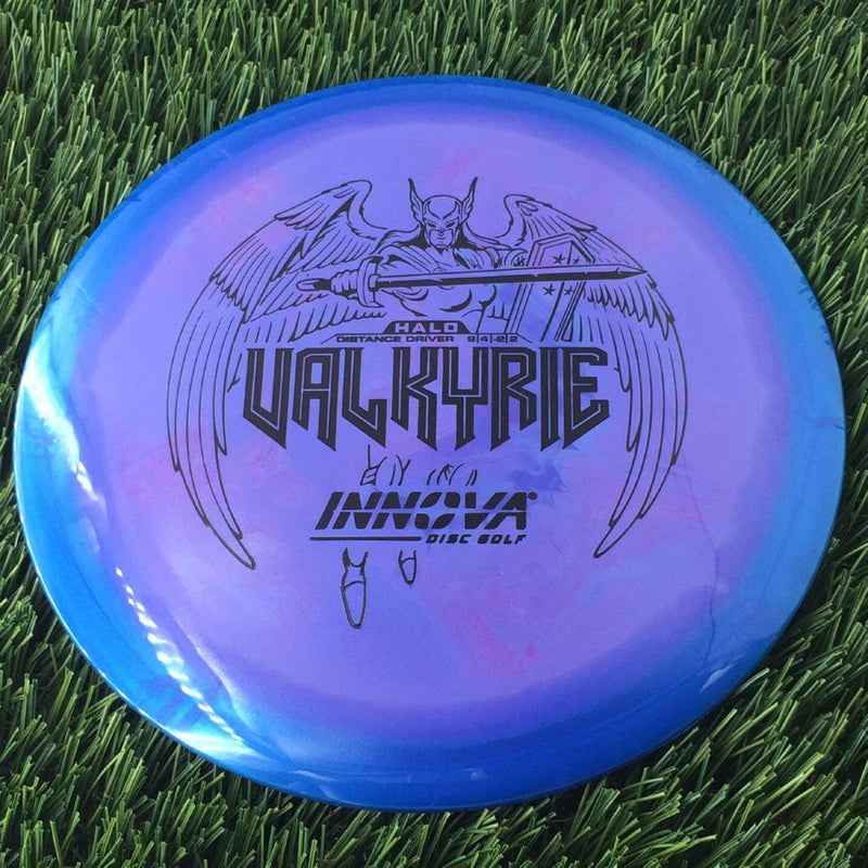 Innova Halo Star Valkyrie with Burst Logo Stock Stamp - 170g Blurple