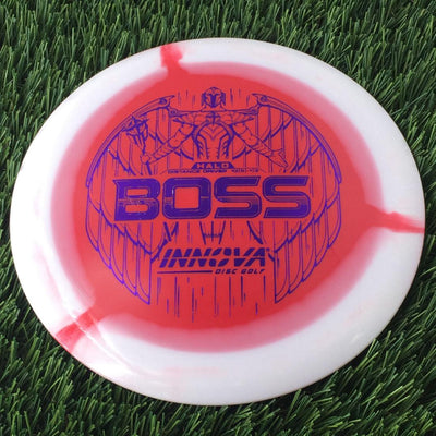 Innova Halo Star Boss with Burst Logo Stock Stamp - 159g Red