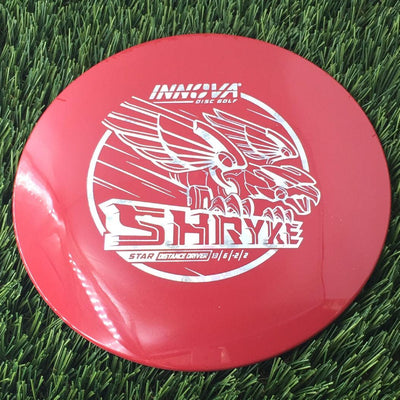 Innova Star Shryke with Burst Logo Stock Stamp - 167g Red