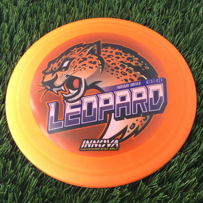 Innova DX Leopard with INNfuse Stock Stamp - 166g Orange