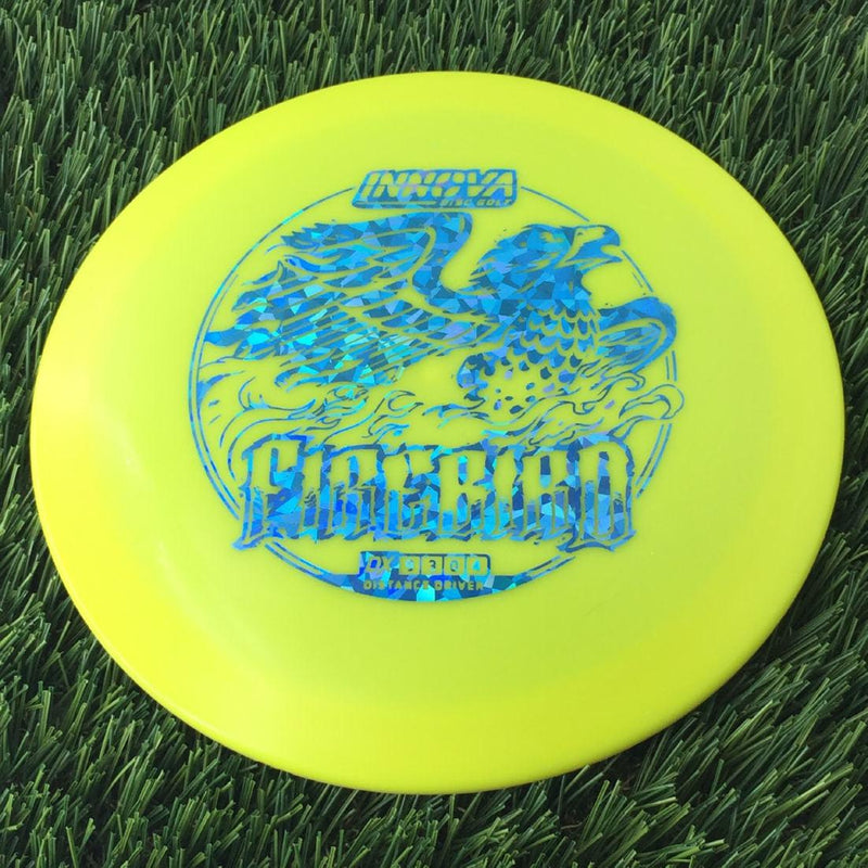 Innova DX Firebird with Burst Logo Stock Stamp - 139g Yellow