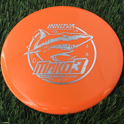 Innova Star Mako3 with Burst Logo Stock Stamp - 175g Orange