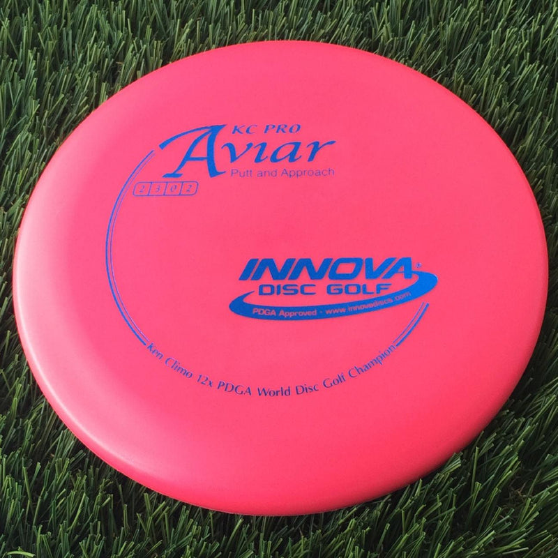 Innova Pro KC Aviar with Ken Climo 12x PDGA World Disc Golf Champion Stamp - 169g Pink